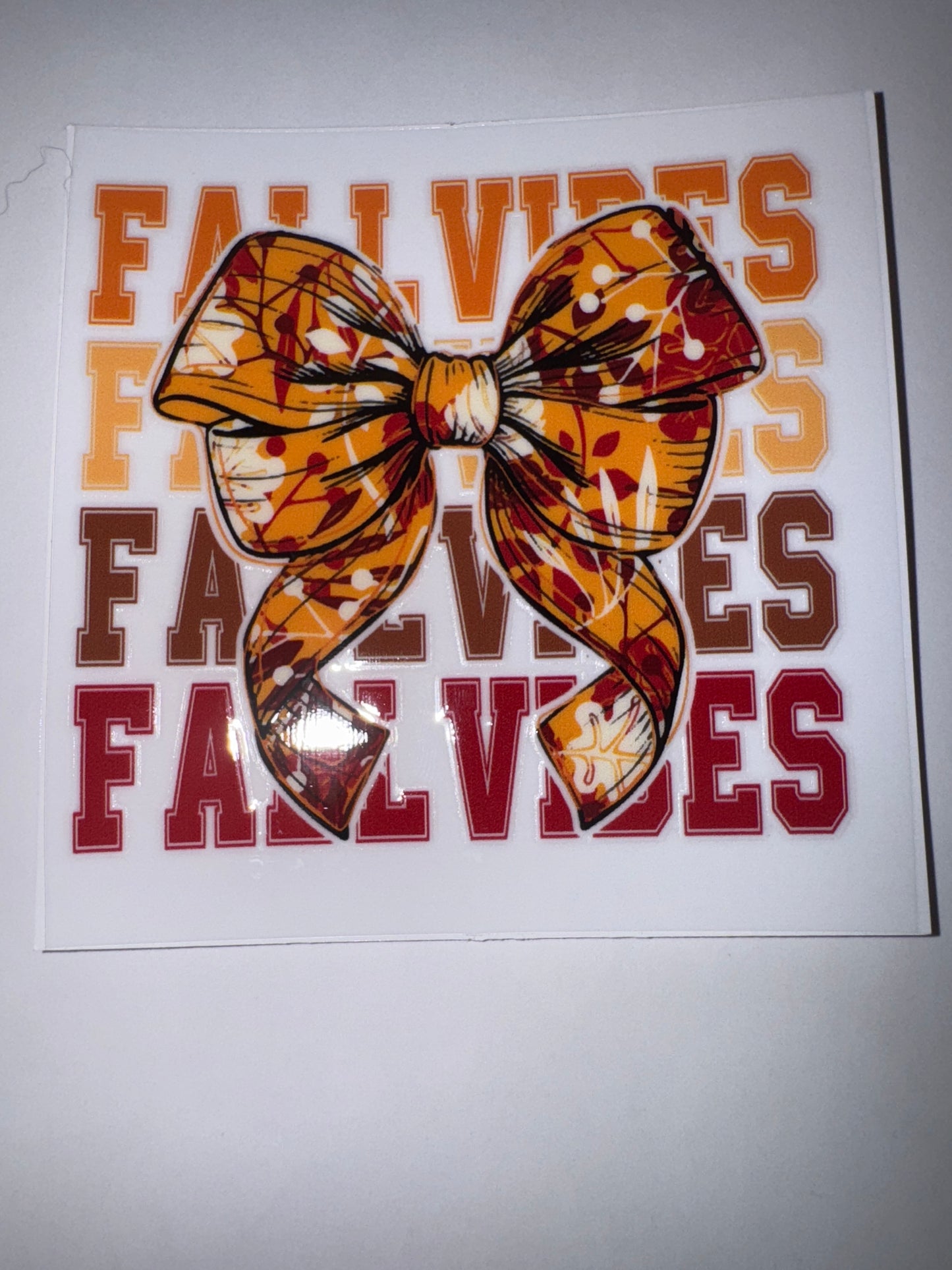 Fall Decal 16oz & 20oz Can Cups