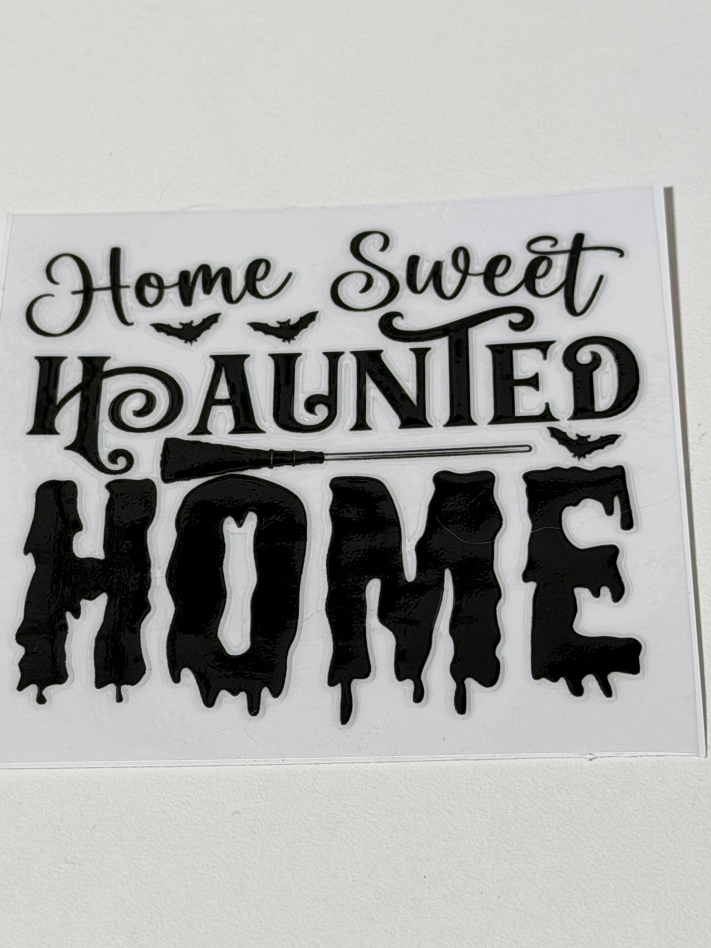 Black Halloween Decal 16oz/20oz