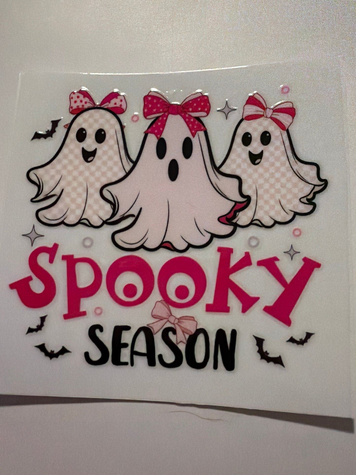 Pink Halloween & Breast Cancer Decals 16oz & 20oz Can Cups