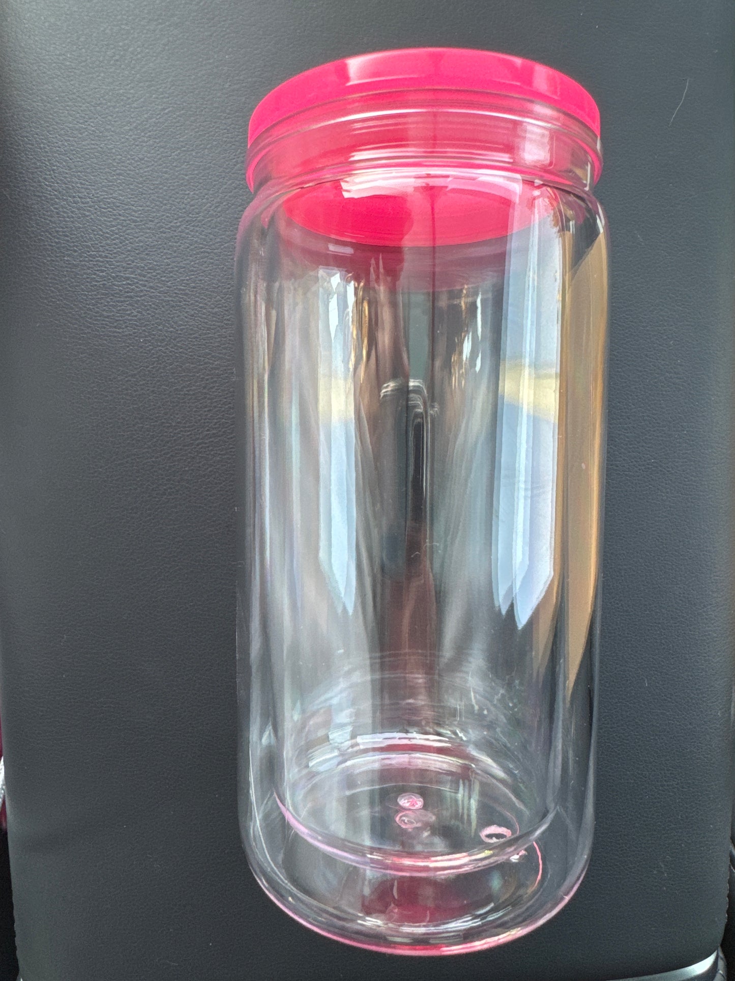 Snow Globe Can Tumbler 16 oz