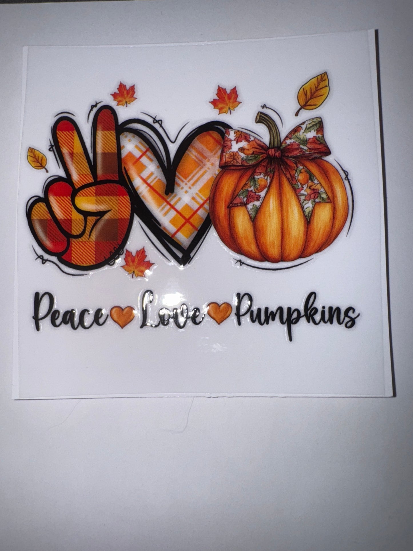 Fall Decal 16oz & 20oz Can Cups