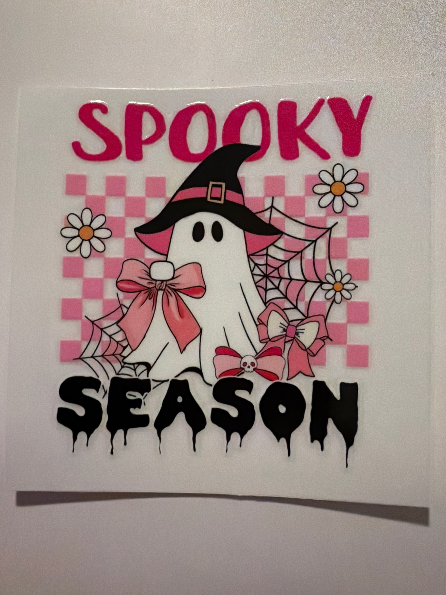 Pink Halloween & Breast Cancer Decals 16oz & 20oz Can Cups