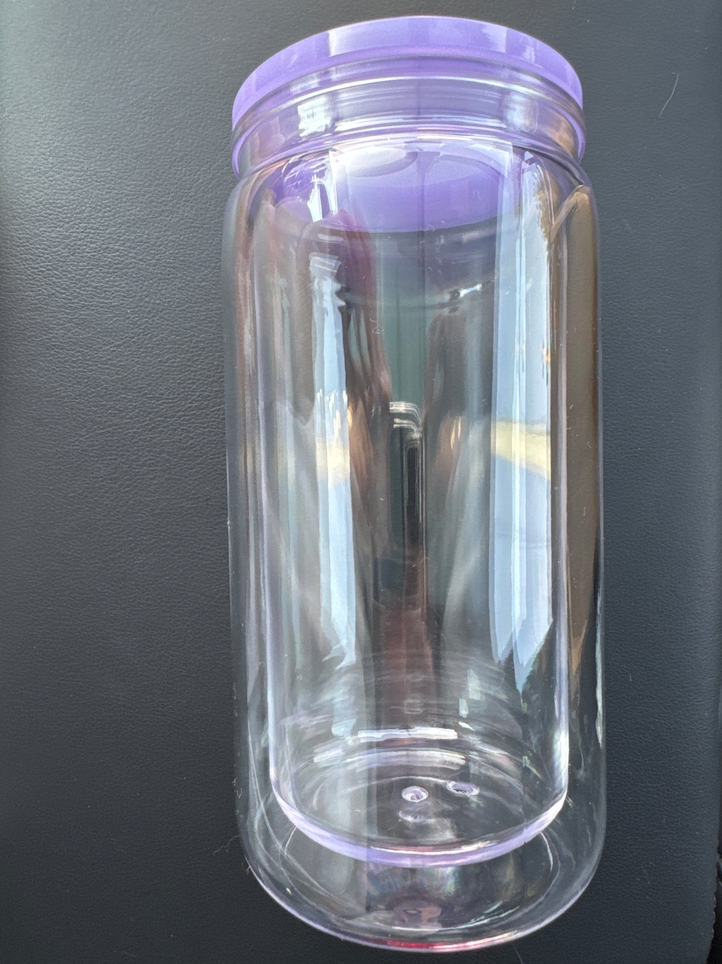 Snow Globe Can Tumbler 16 oz