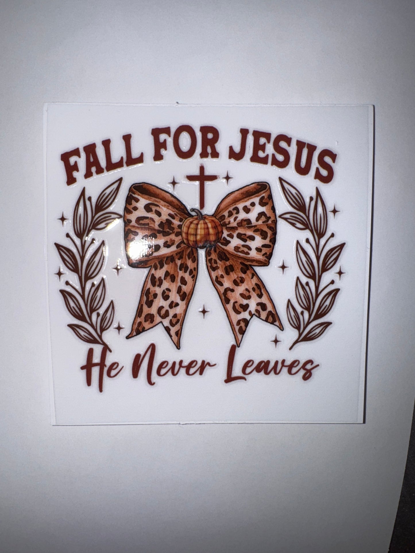 Fall Decal 16oz & 20oz Can Cups