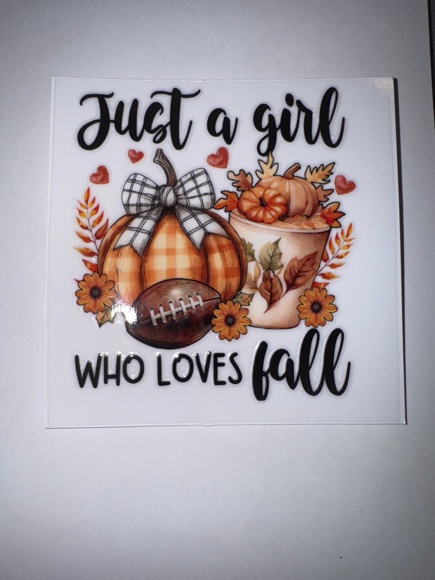 Fall Decal 16oz & 20oz Can Cups