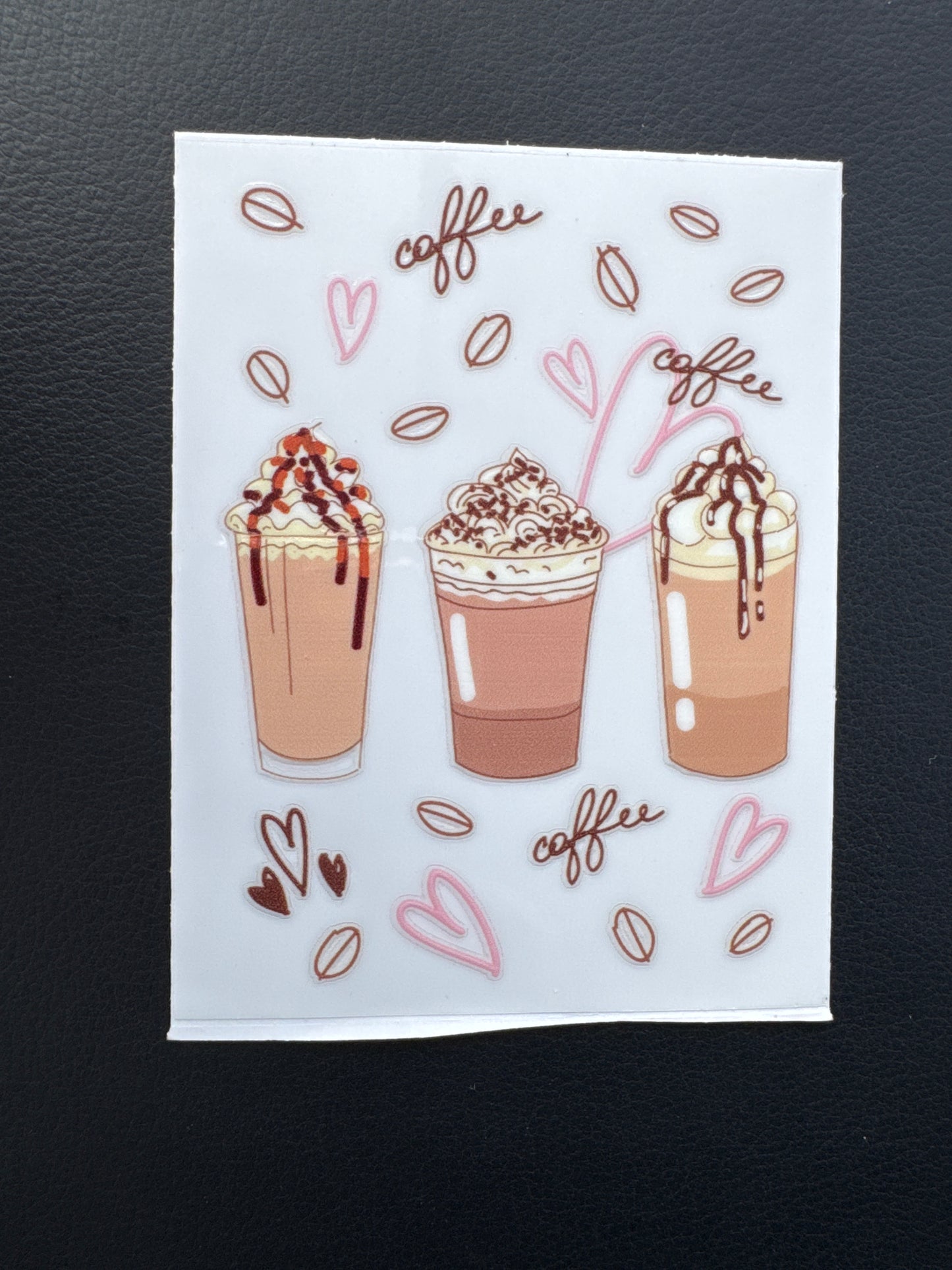 Coffee Decals 16oz and 20oz Can cups