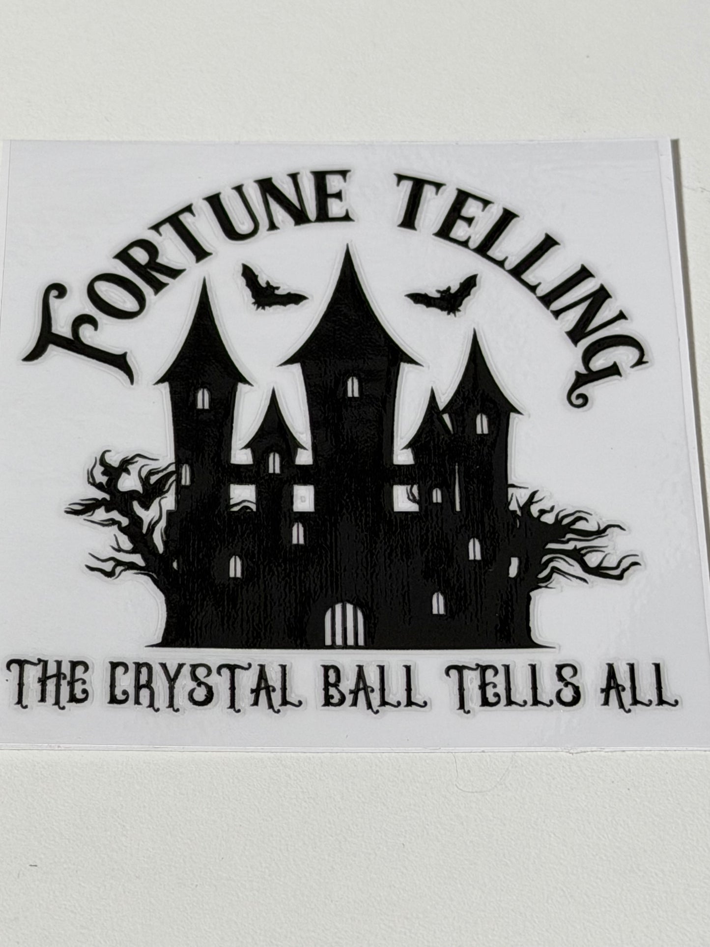 Black Halloween Decal 16oz/20oz
