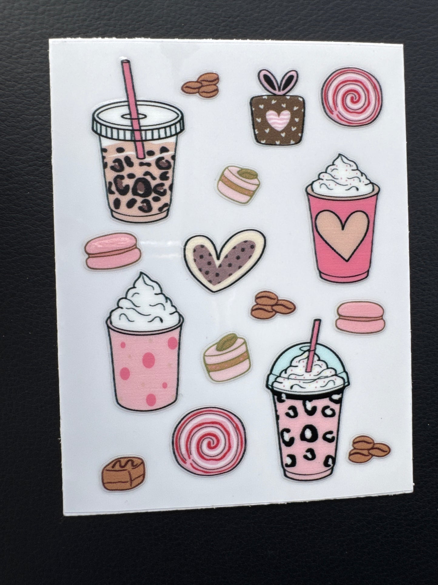 Coffee Decals 16oz and 20oz Can cups