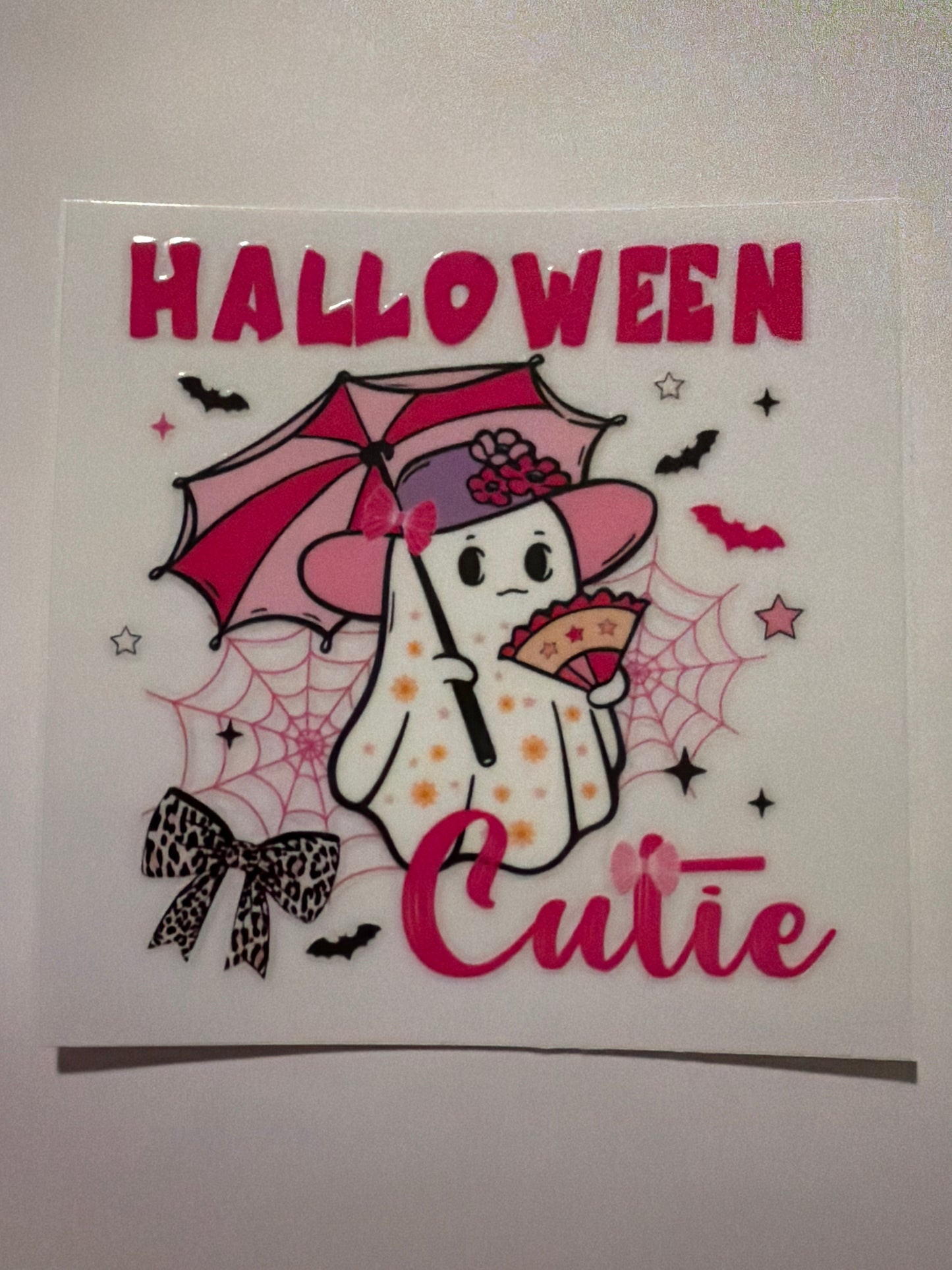 Pink Halloween & Breast Cancer Decals 16oz & 20oz Can Cups