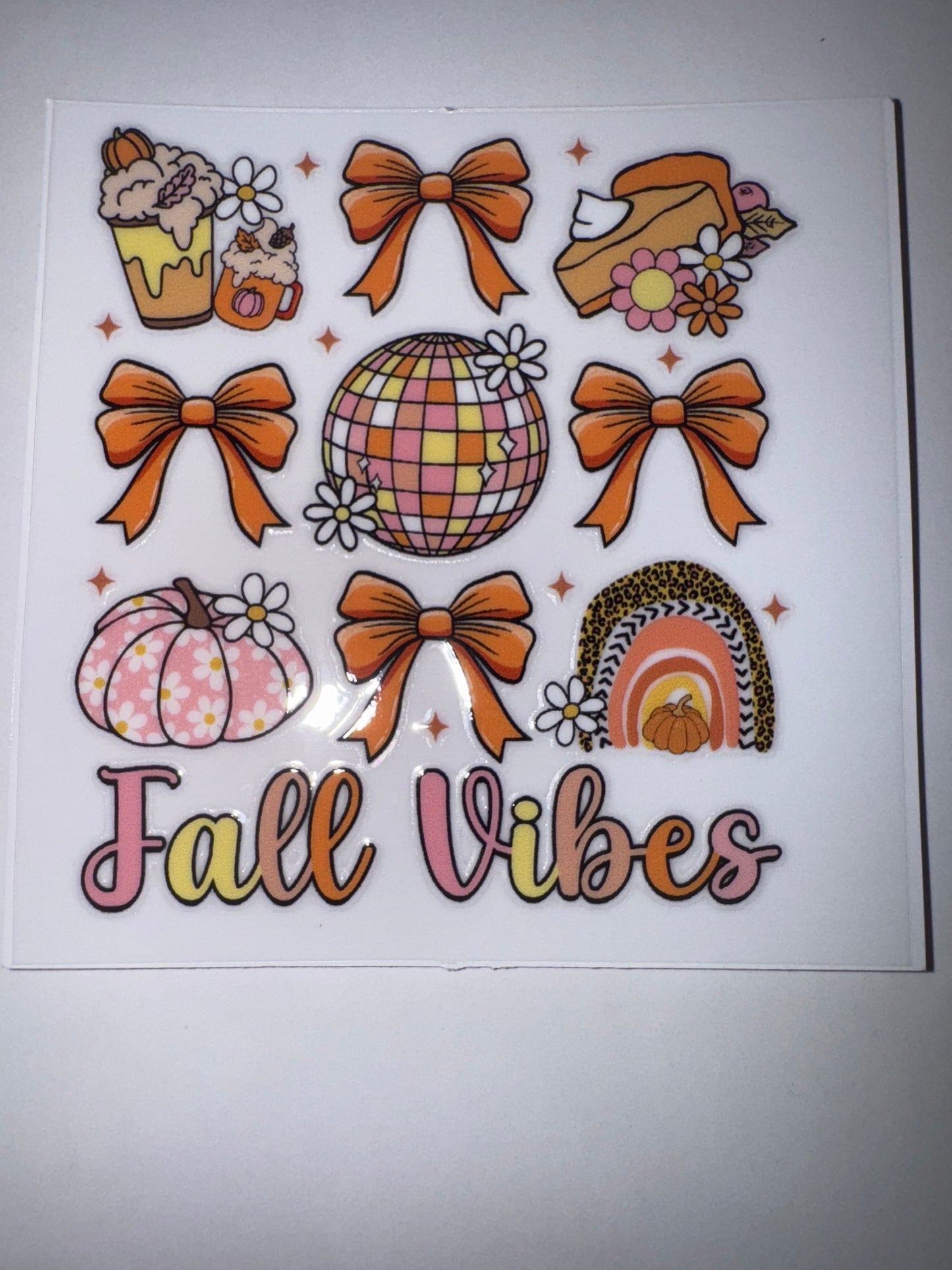 Fall Decal 16oz & 20oz Can Cups