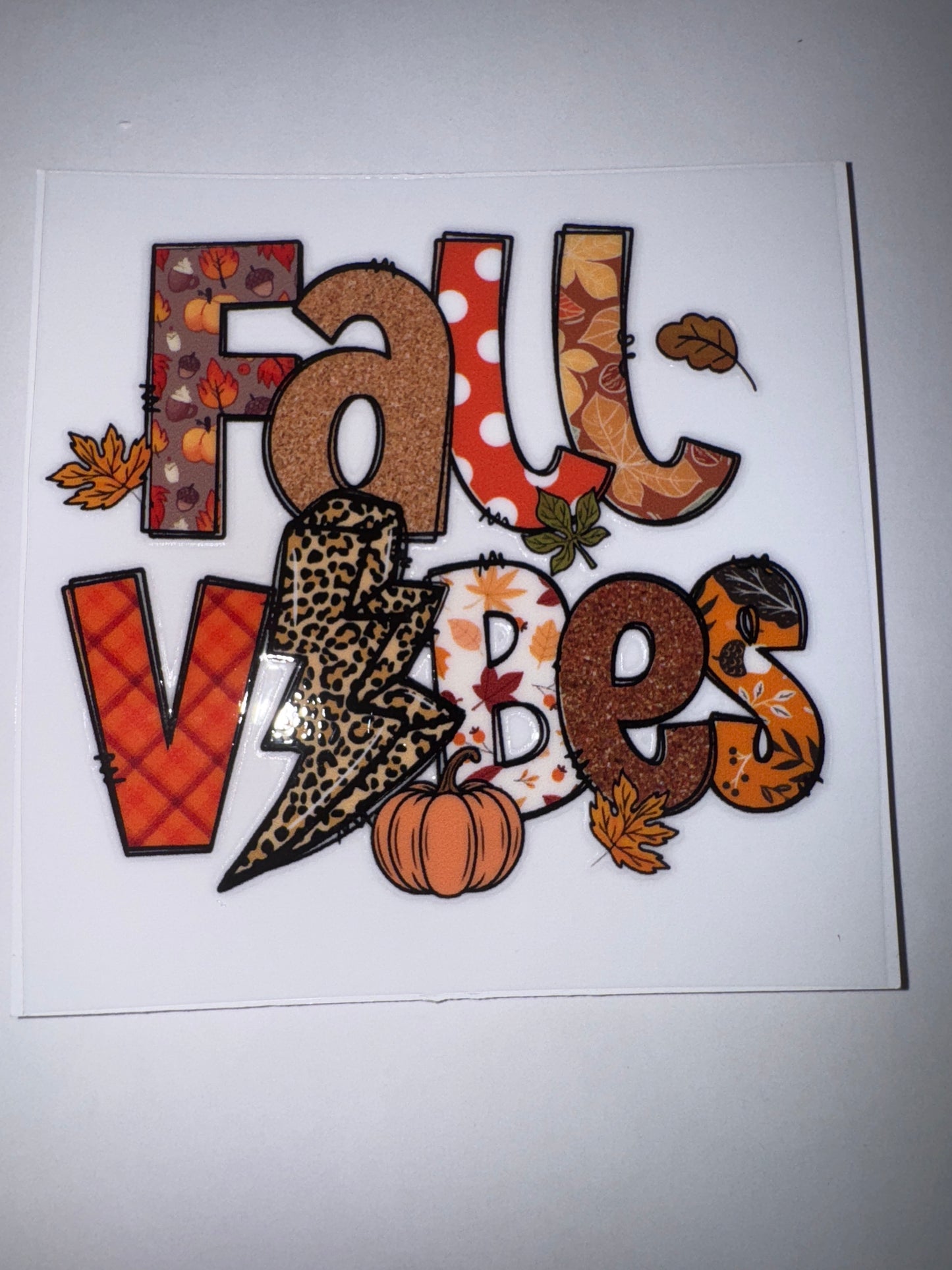 Fall Decal 16oz & 20oz Can Cups