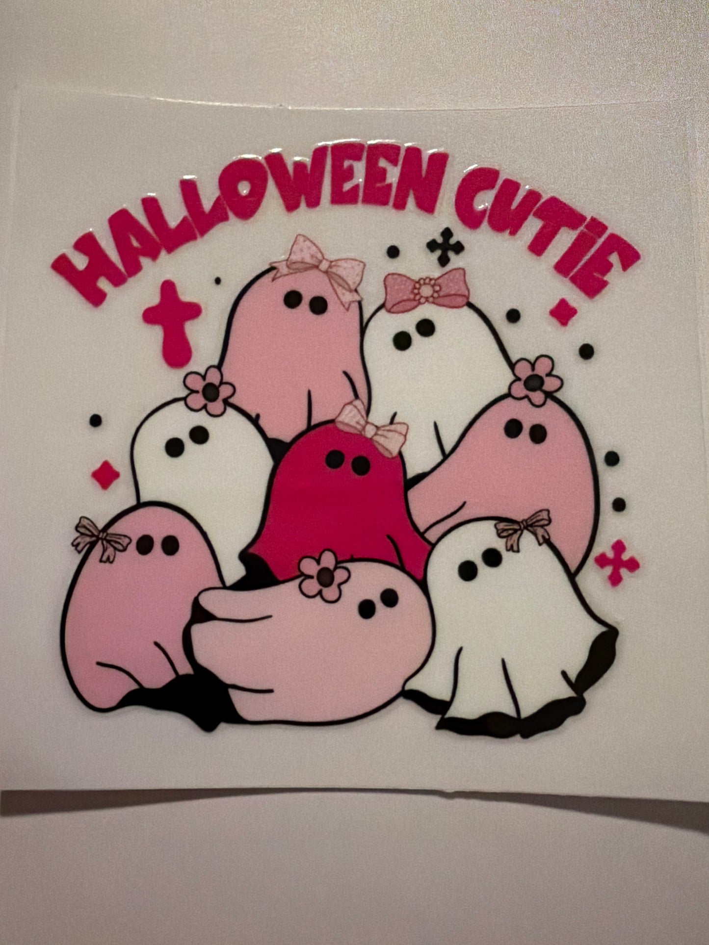 Pink Halloween & Breast Cancer Decals 16oz & 20oz Can Cups
