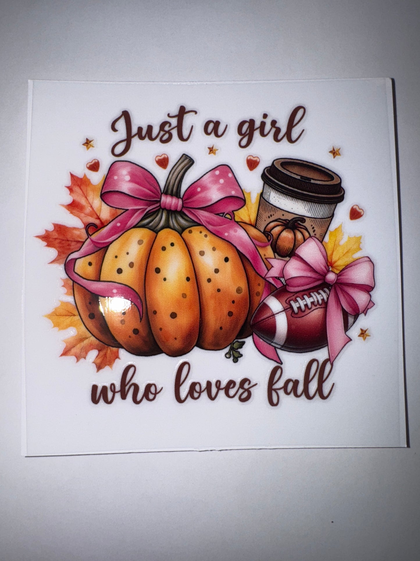 Fall Decal 16oz & 20oz Can Cups