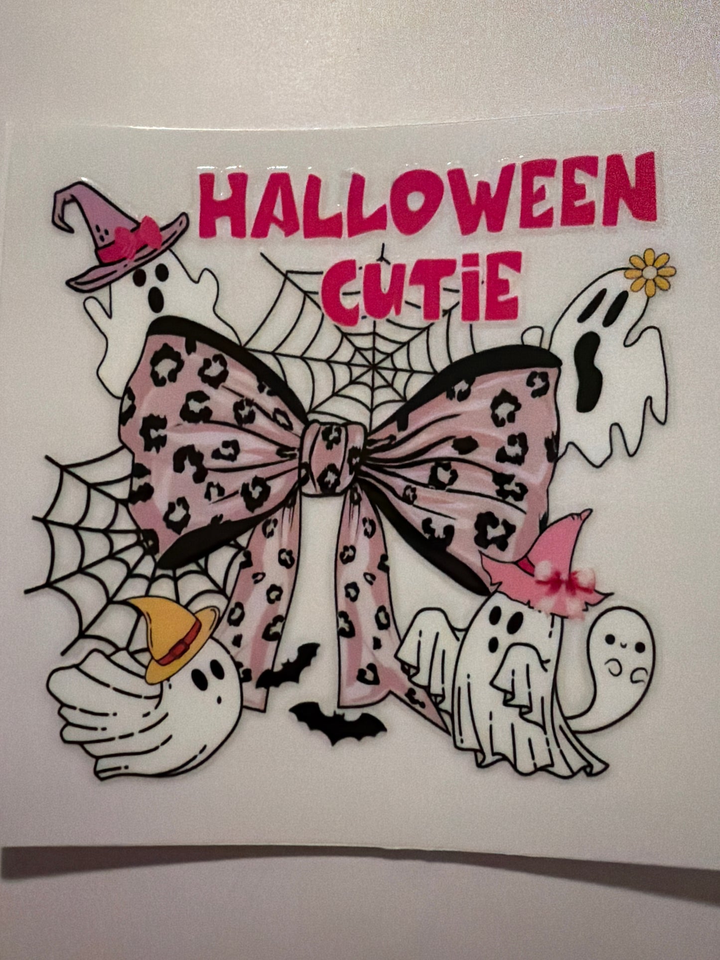 Pink Halloween & Breast Cancer Decals 16oz & 20oz Can Cups