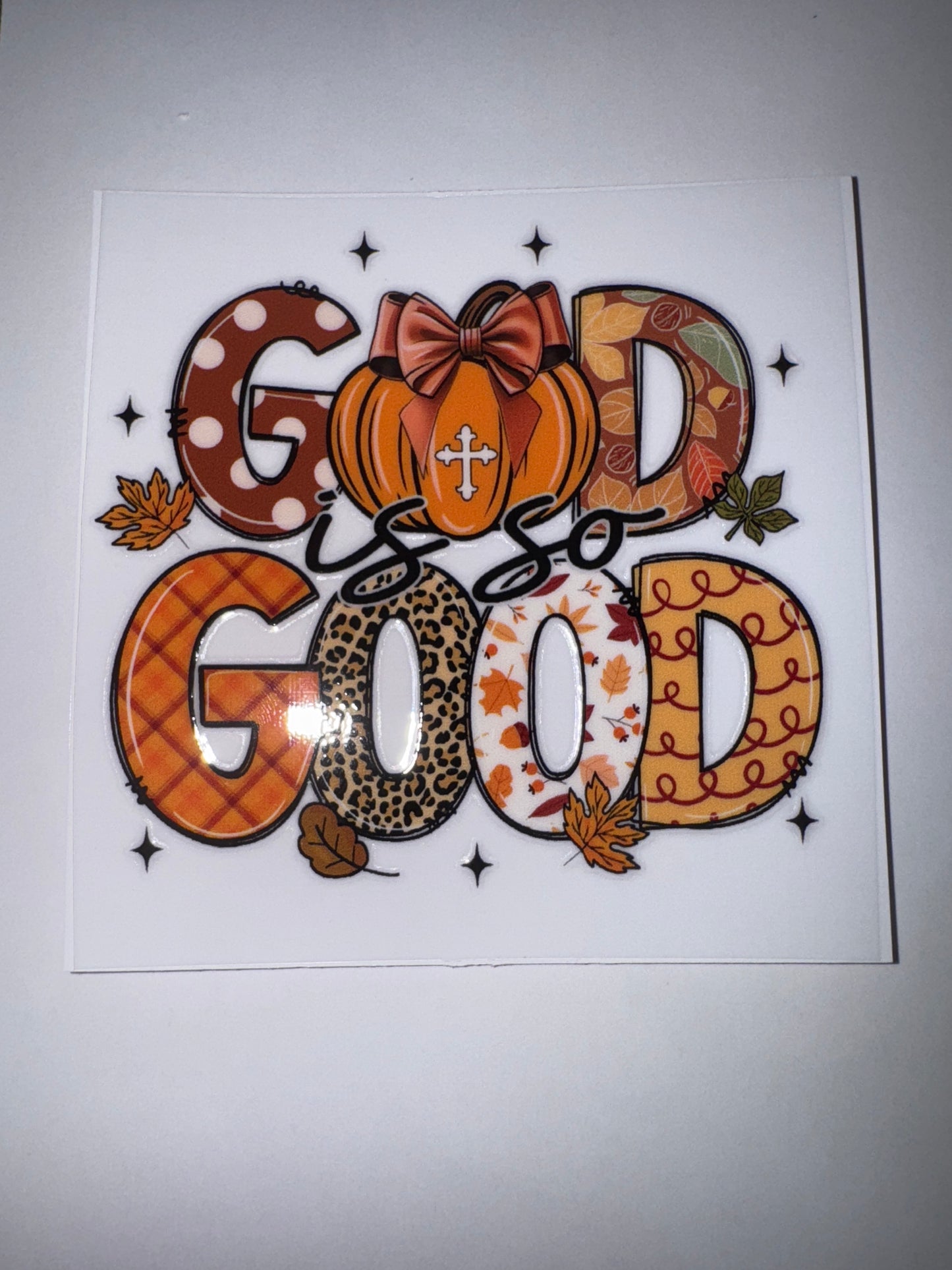 Fall Decal 16oz & 20oz Can Cups