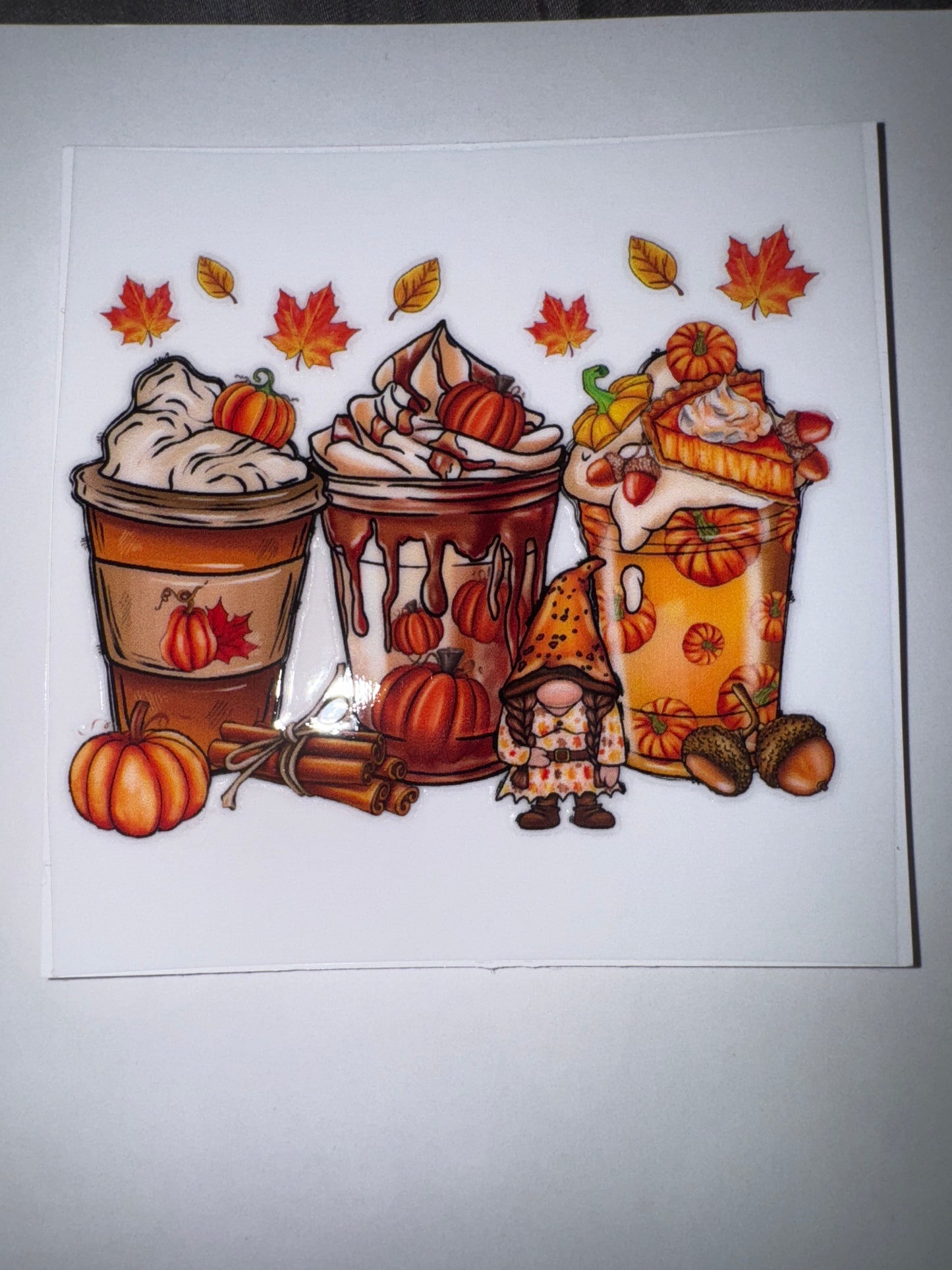 Fall Decal 16oz & 20oz Can Cups