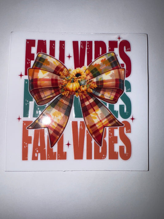 Fall Decal 16oz & 20oz Can Cups