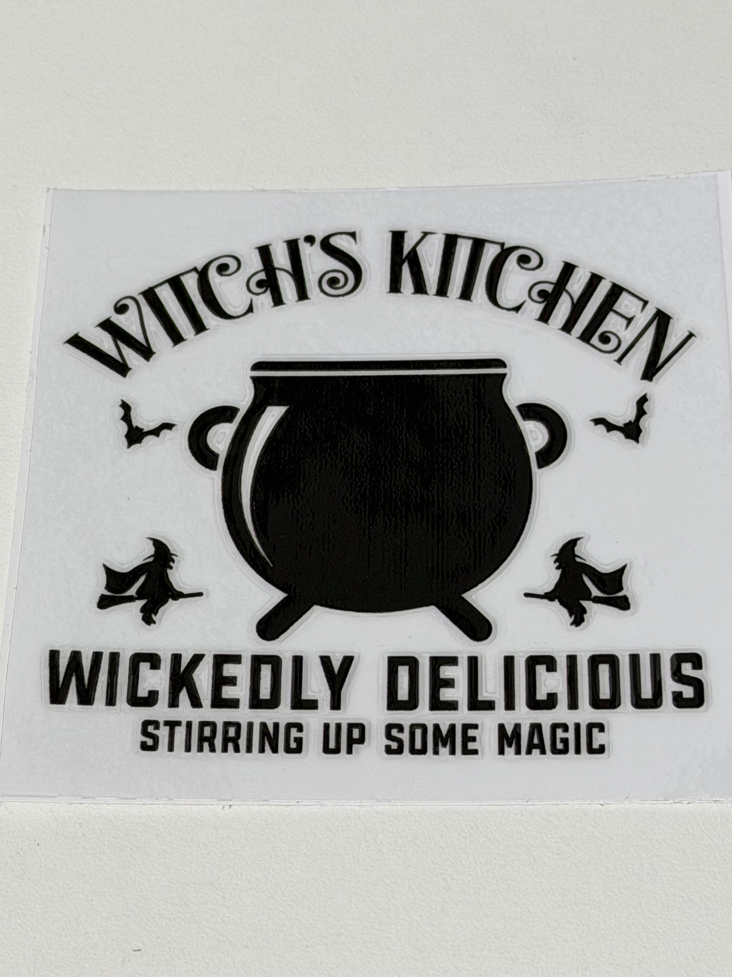 Black Halloween Decal 16oz/20oz