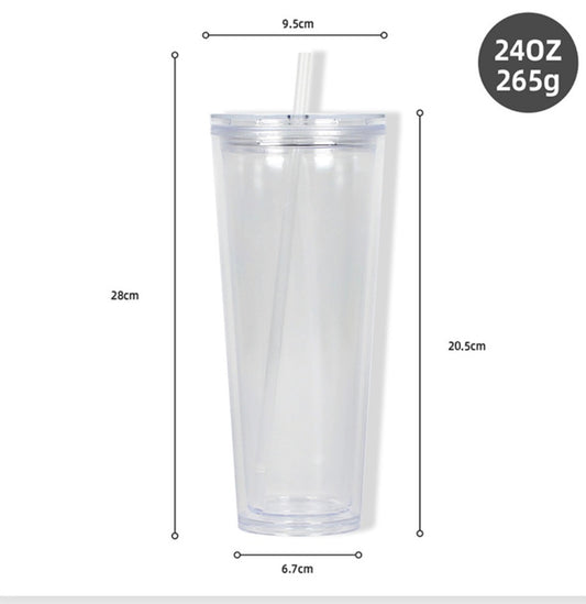 Snow Globe 24 oz Tumbler - Blank