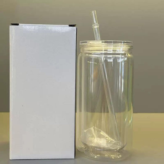 Snow Globe Can Tumbler 20 oz - Blank