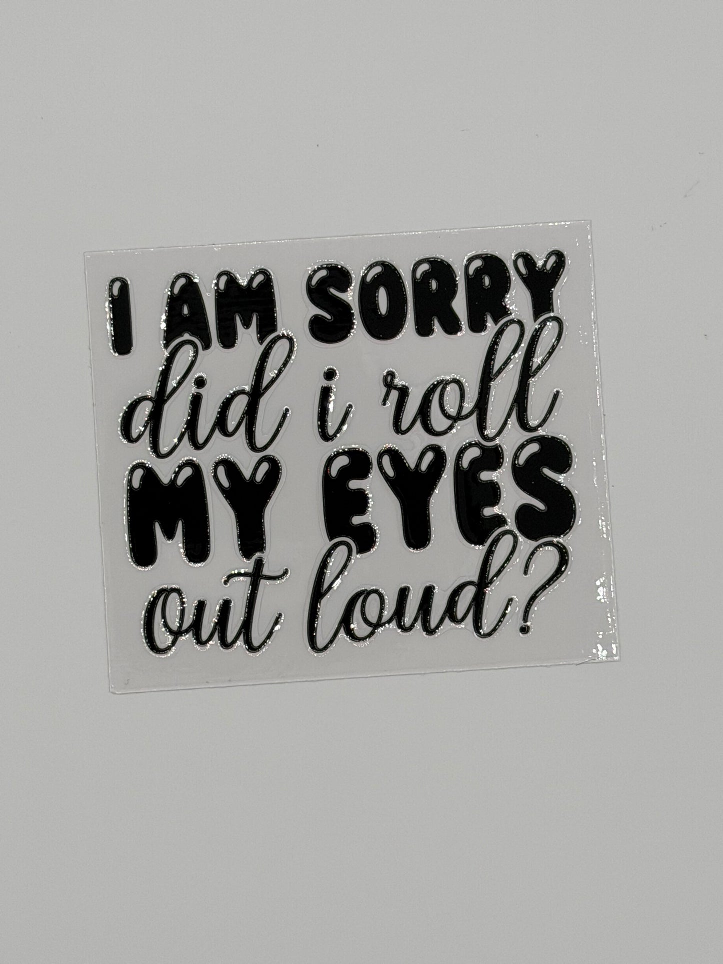 Sarcastic Cup Decals