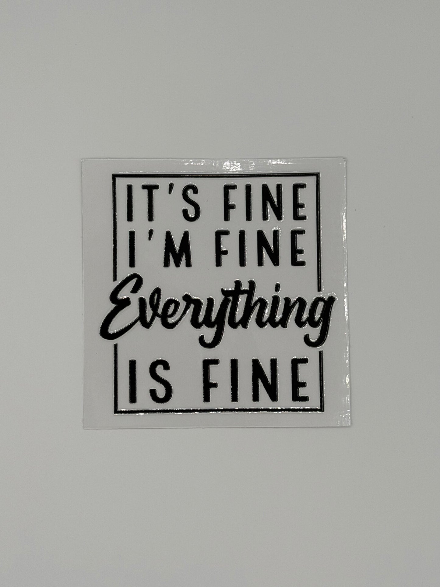 Sarcastic Cup Decals