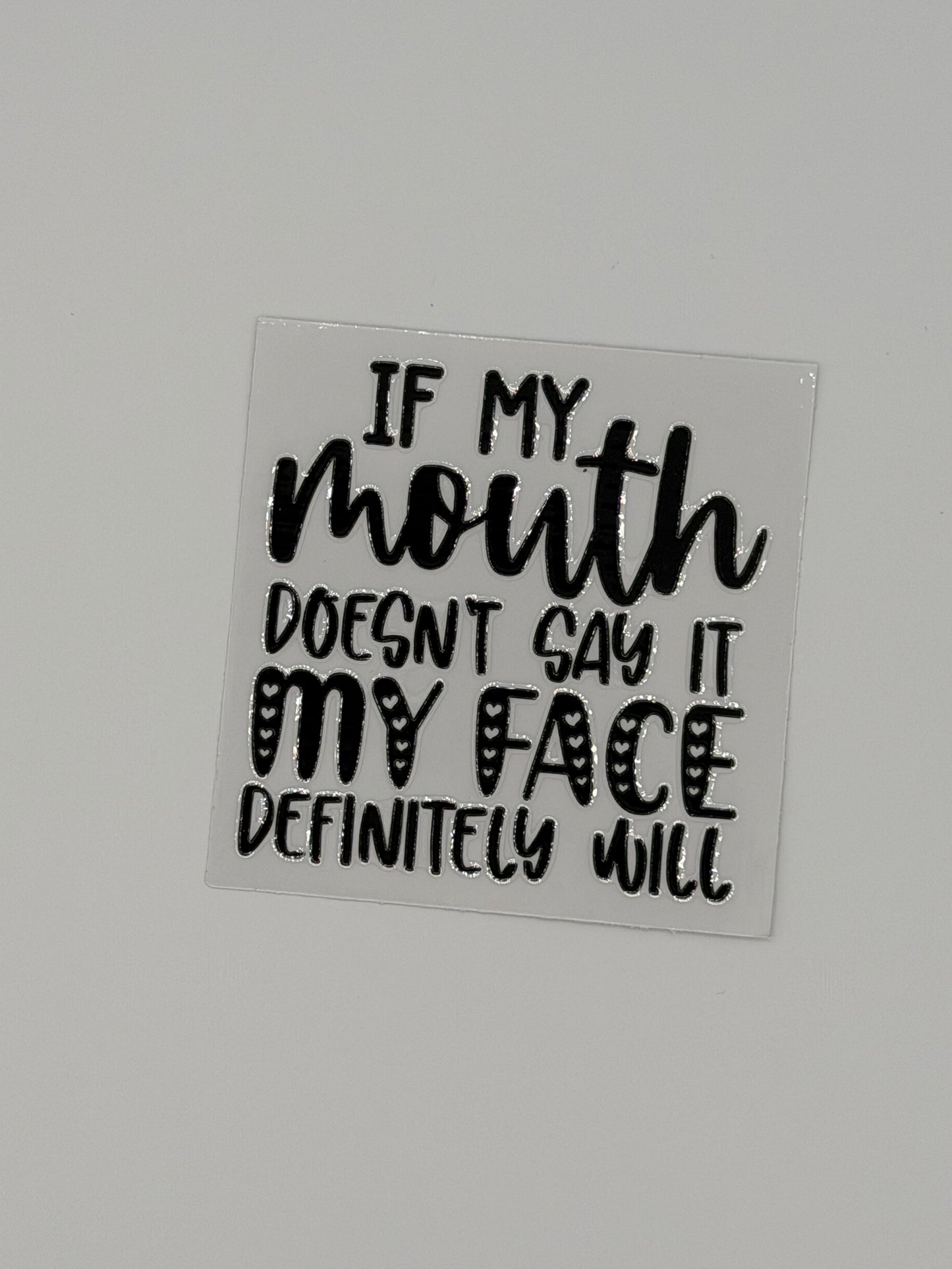 Sarcastic Cup Decals