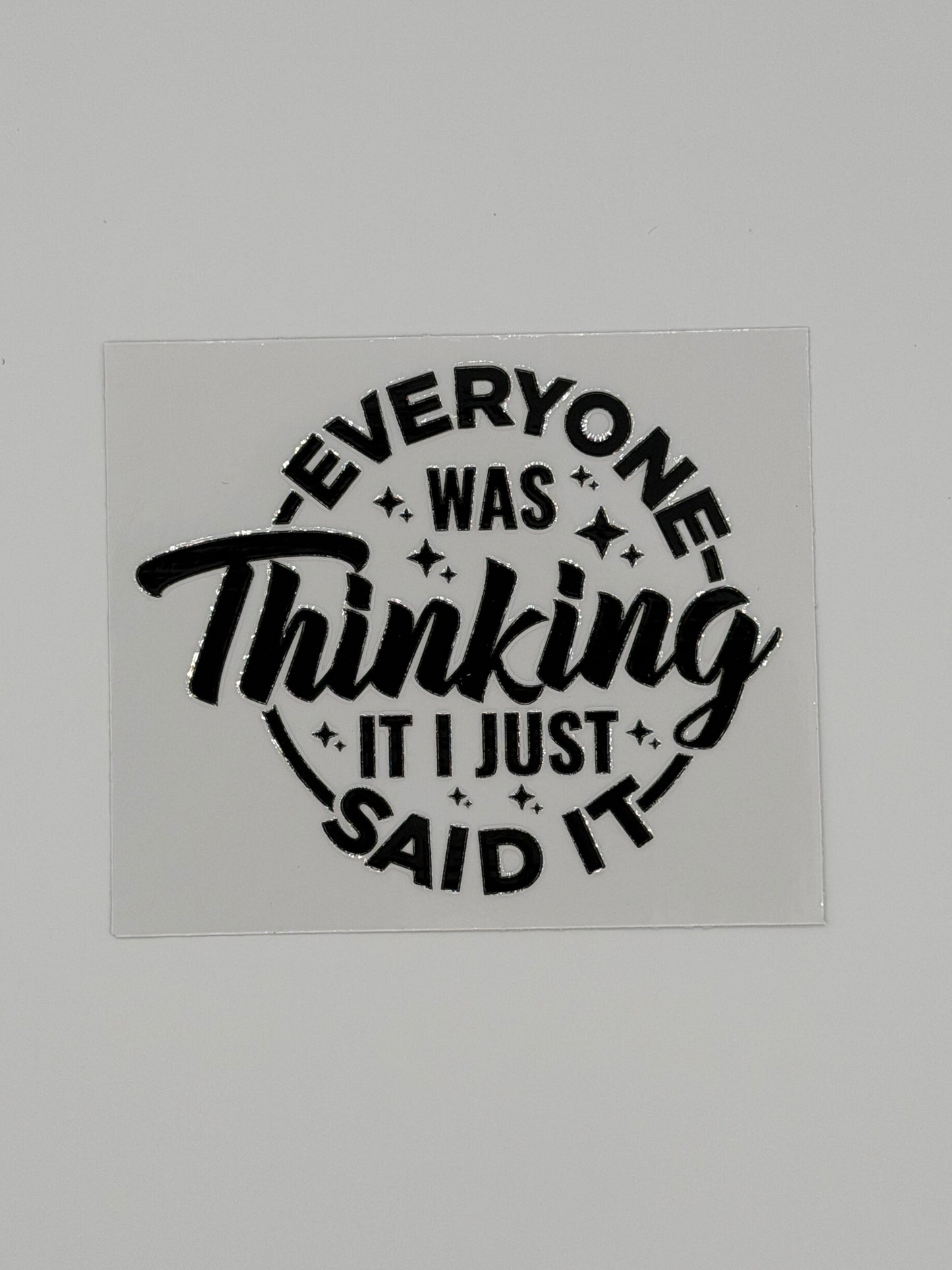 Sarcastic Cup Decals