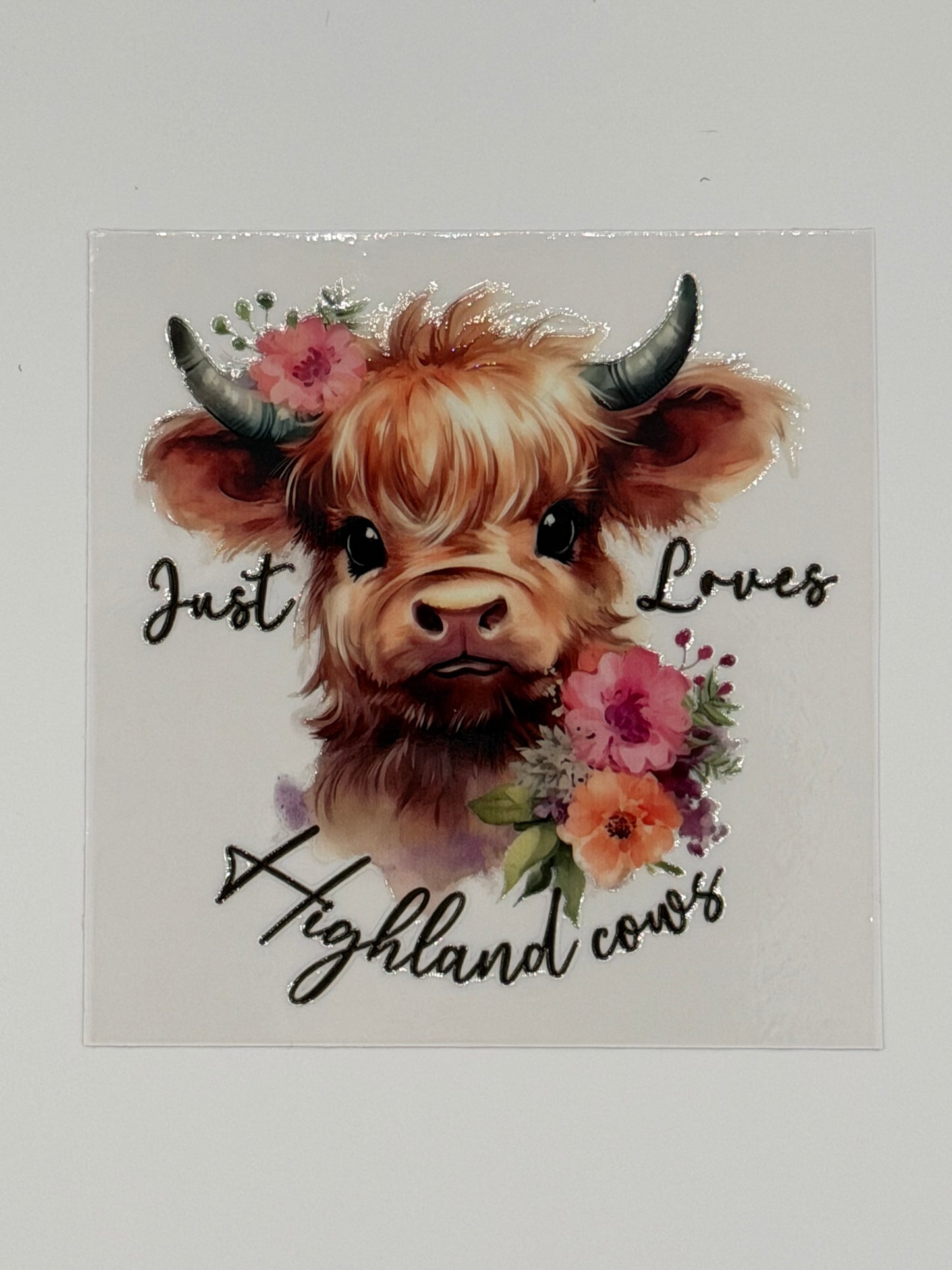 Highland Cow Decals