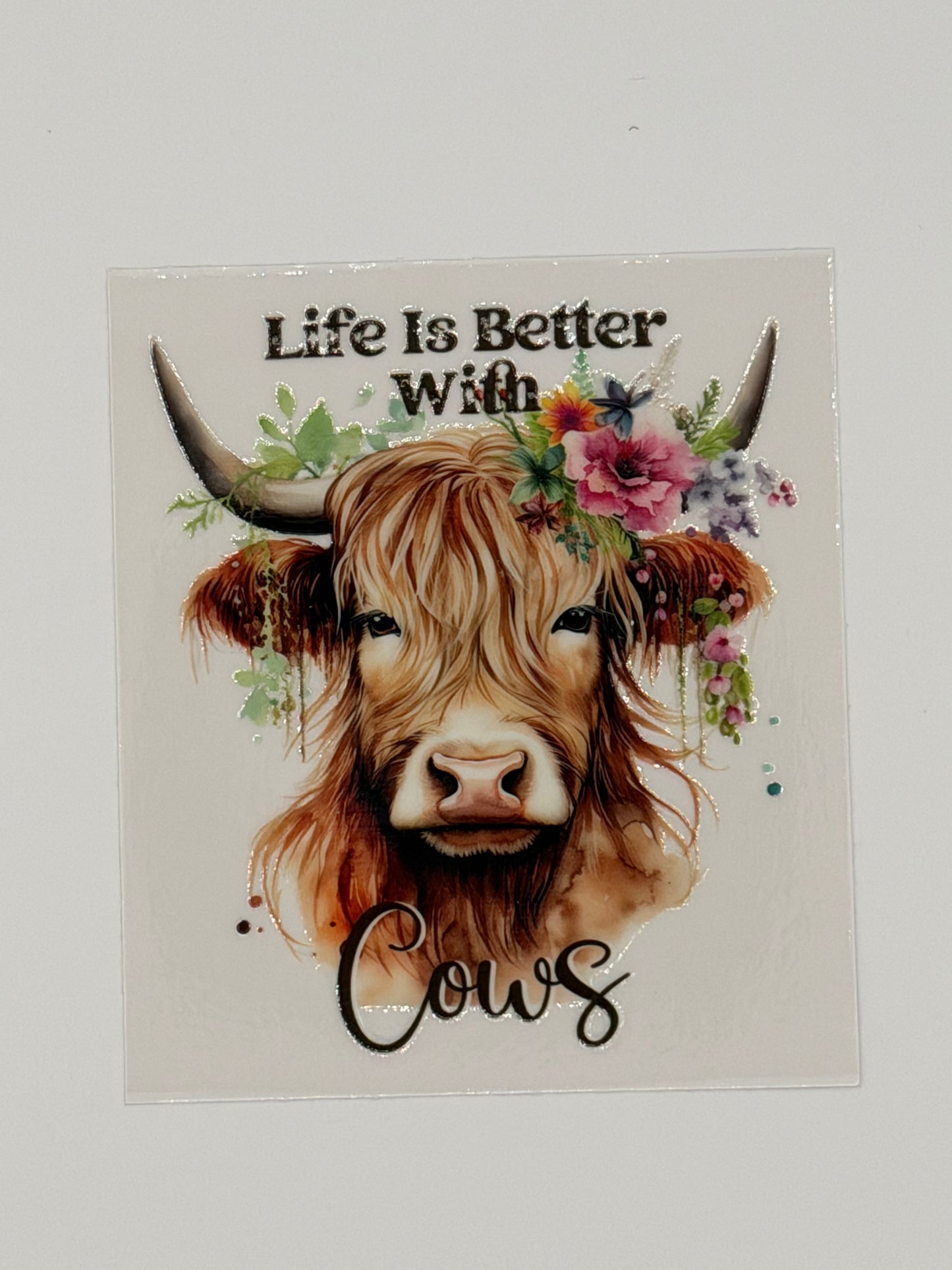 Highland Cow Decals