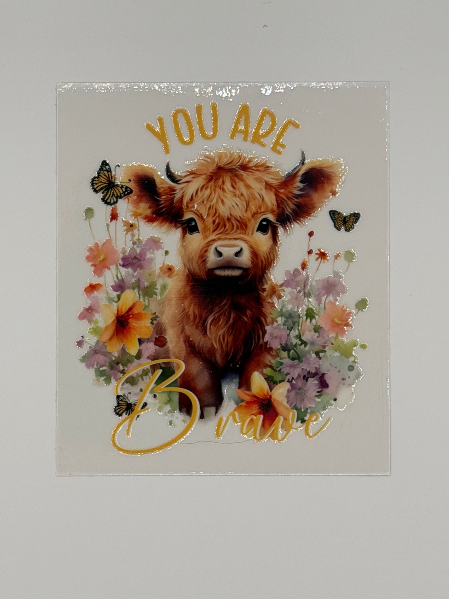 Highland Cow Decals
