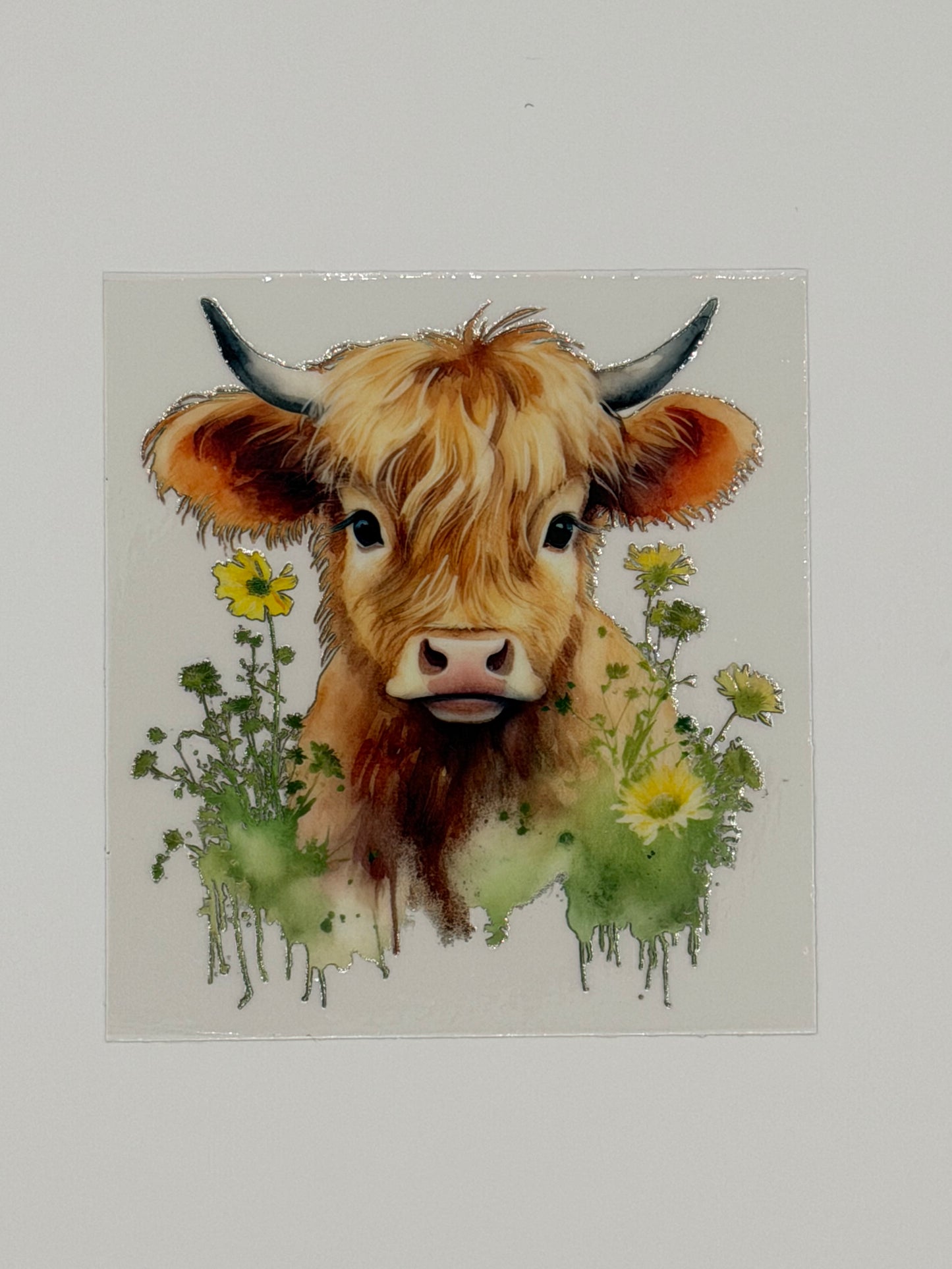 Highland Cow Decals