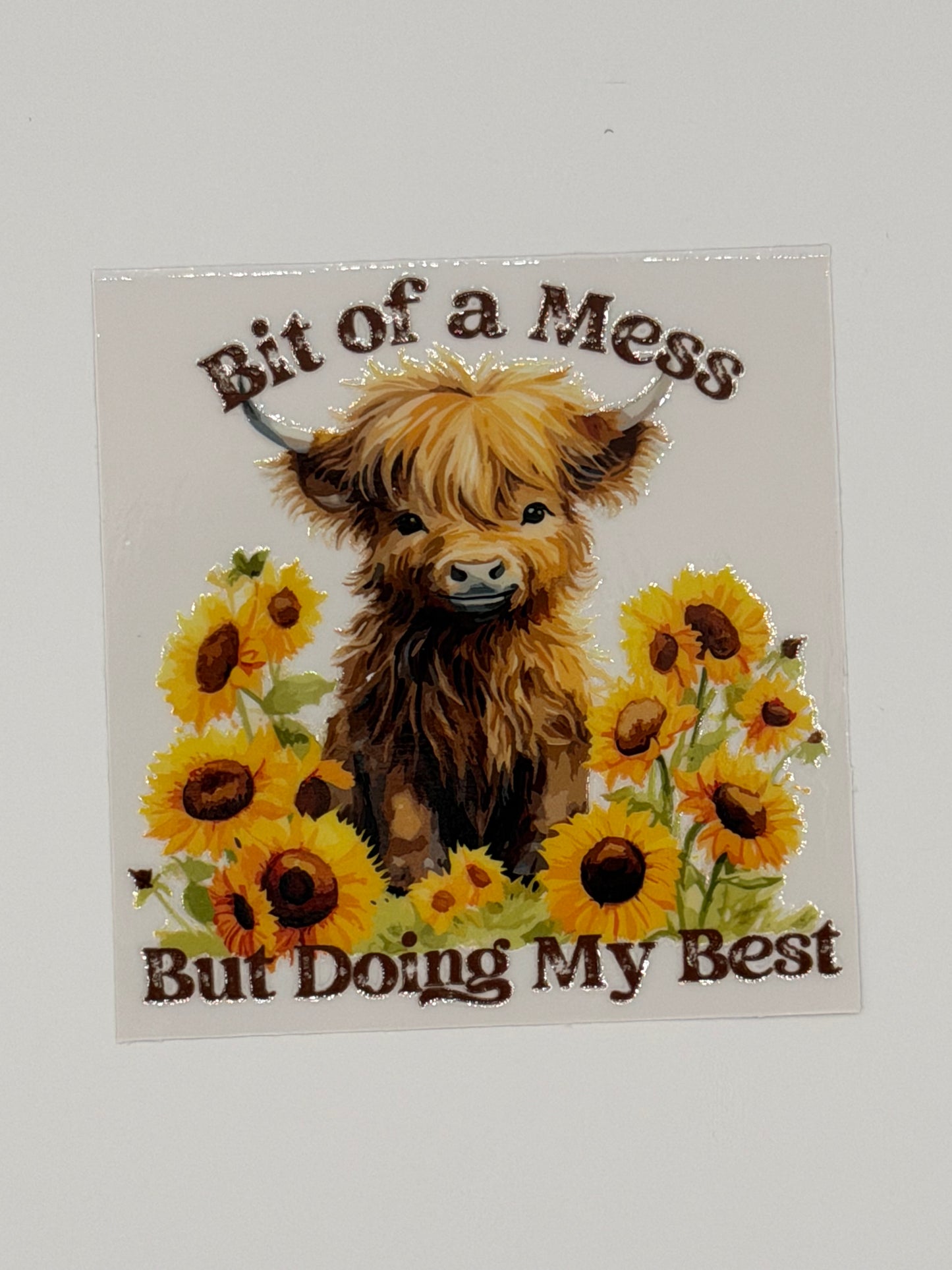 Highland Cow Decals