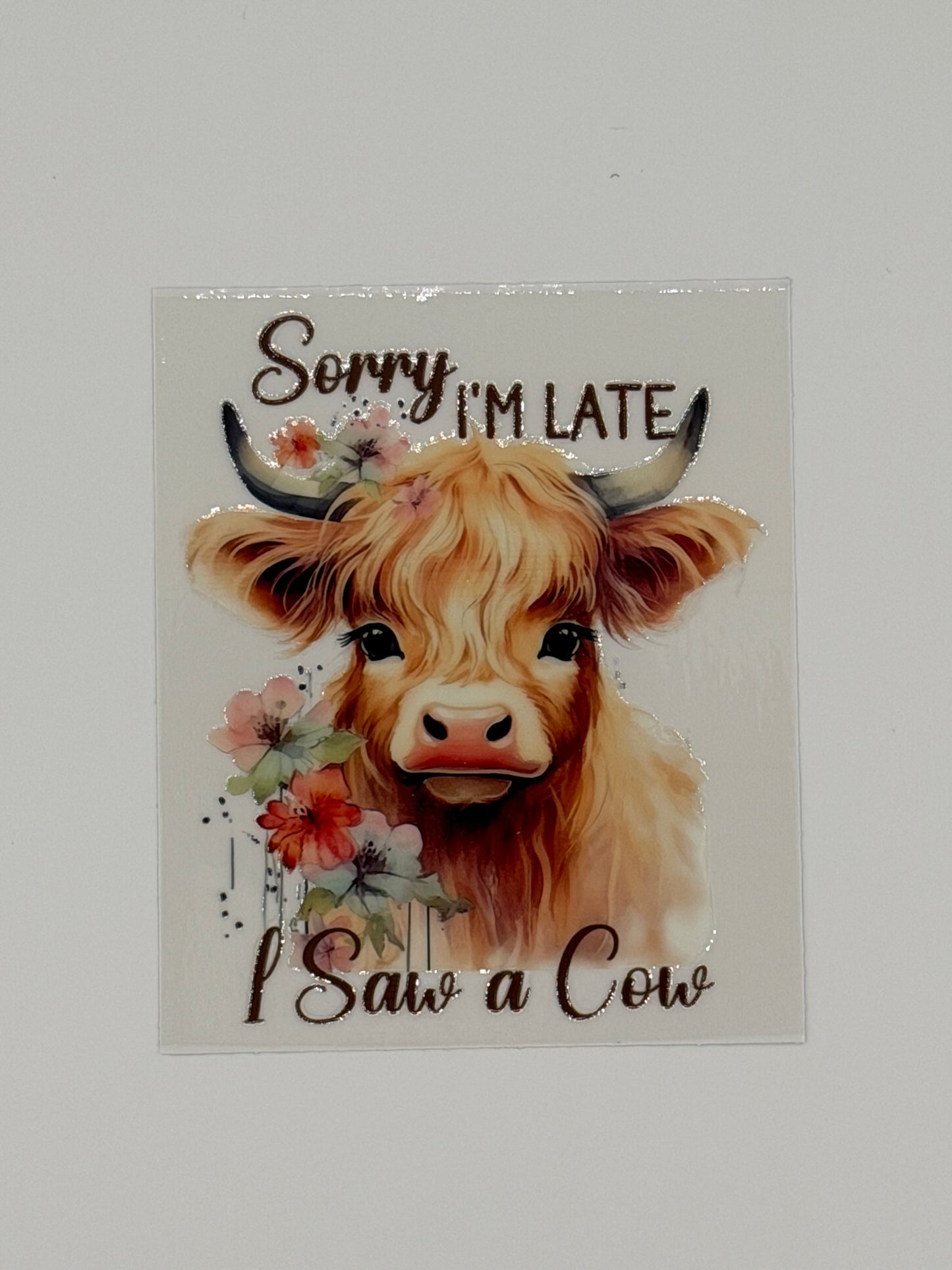 Highland Cow Decals