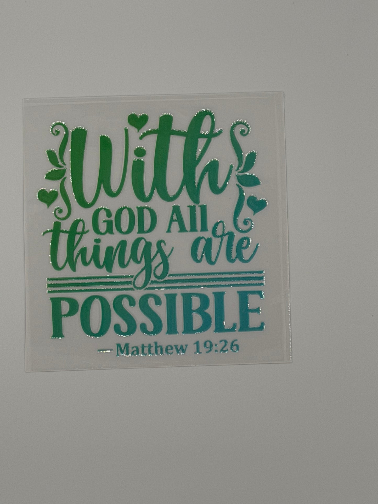 Faith Decals