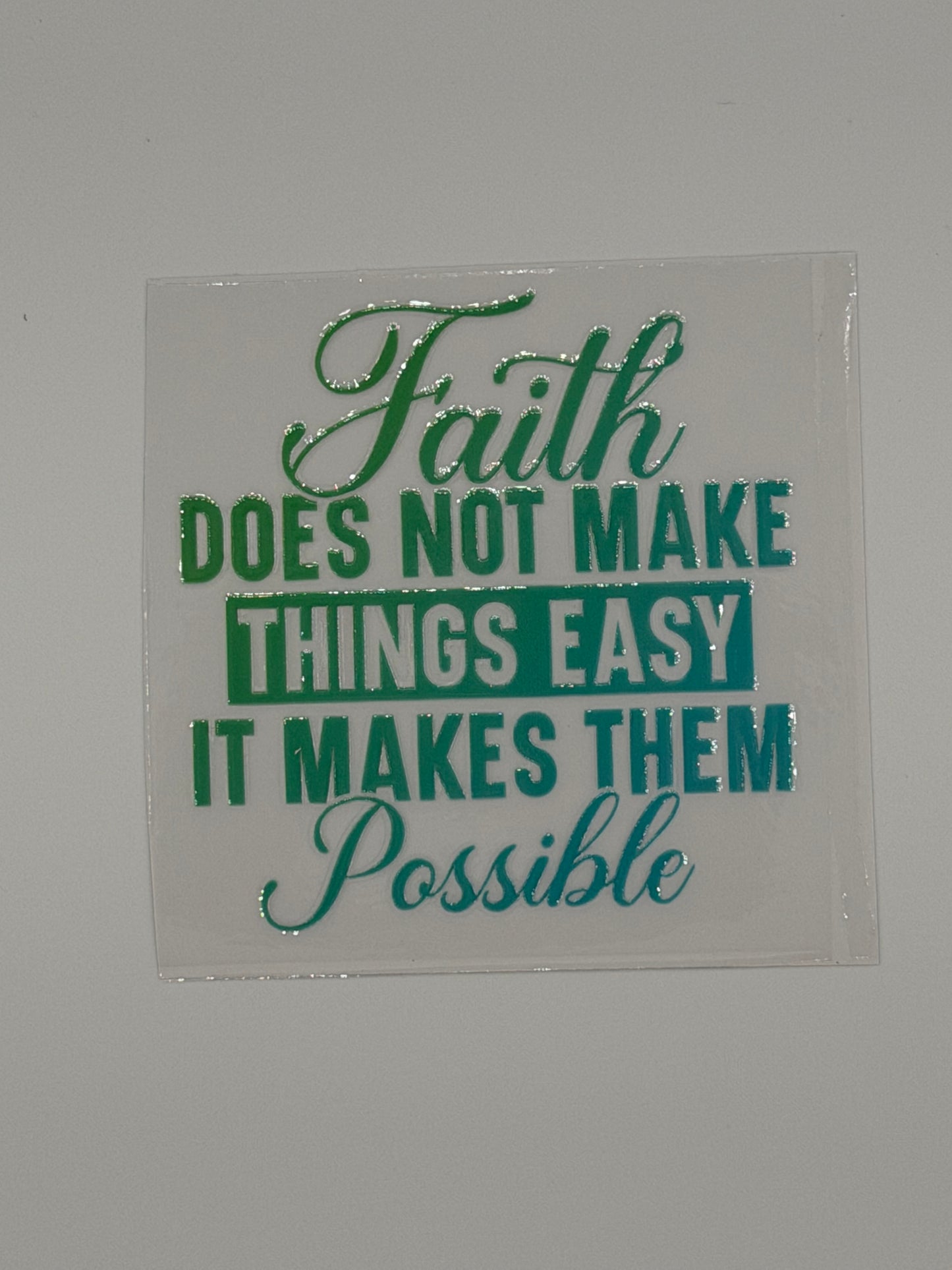 Faith Decals