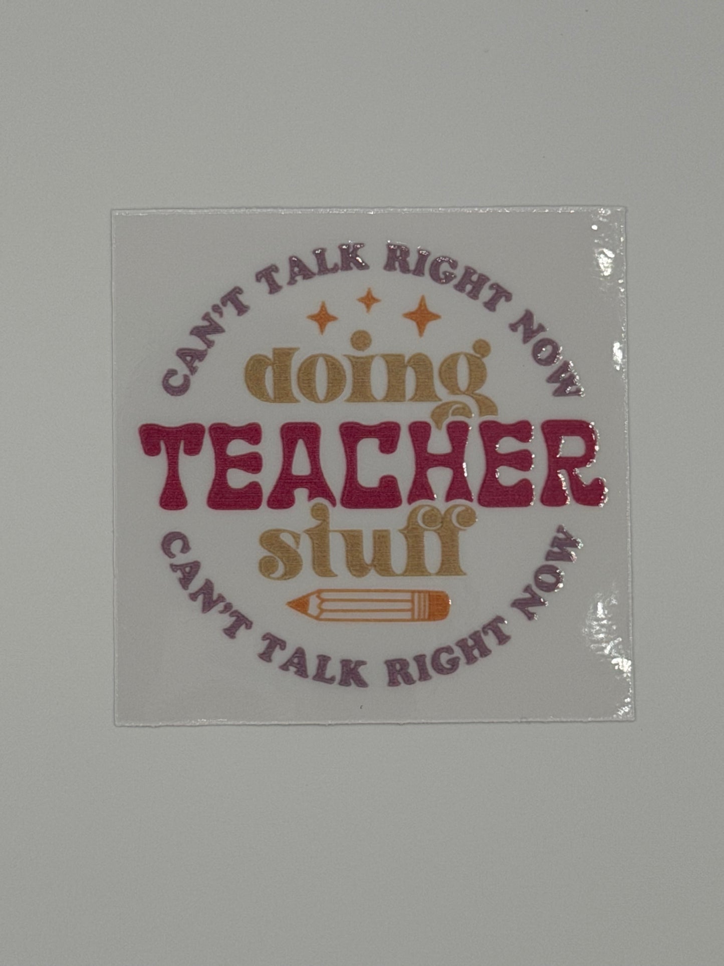 Teacher Decals