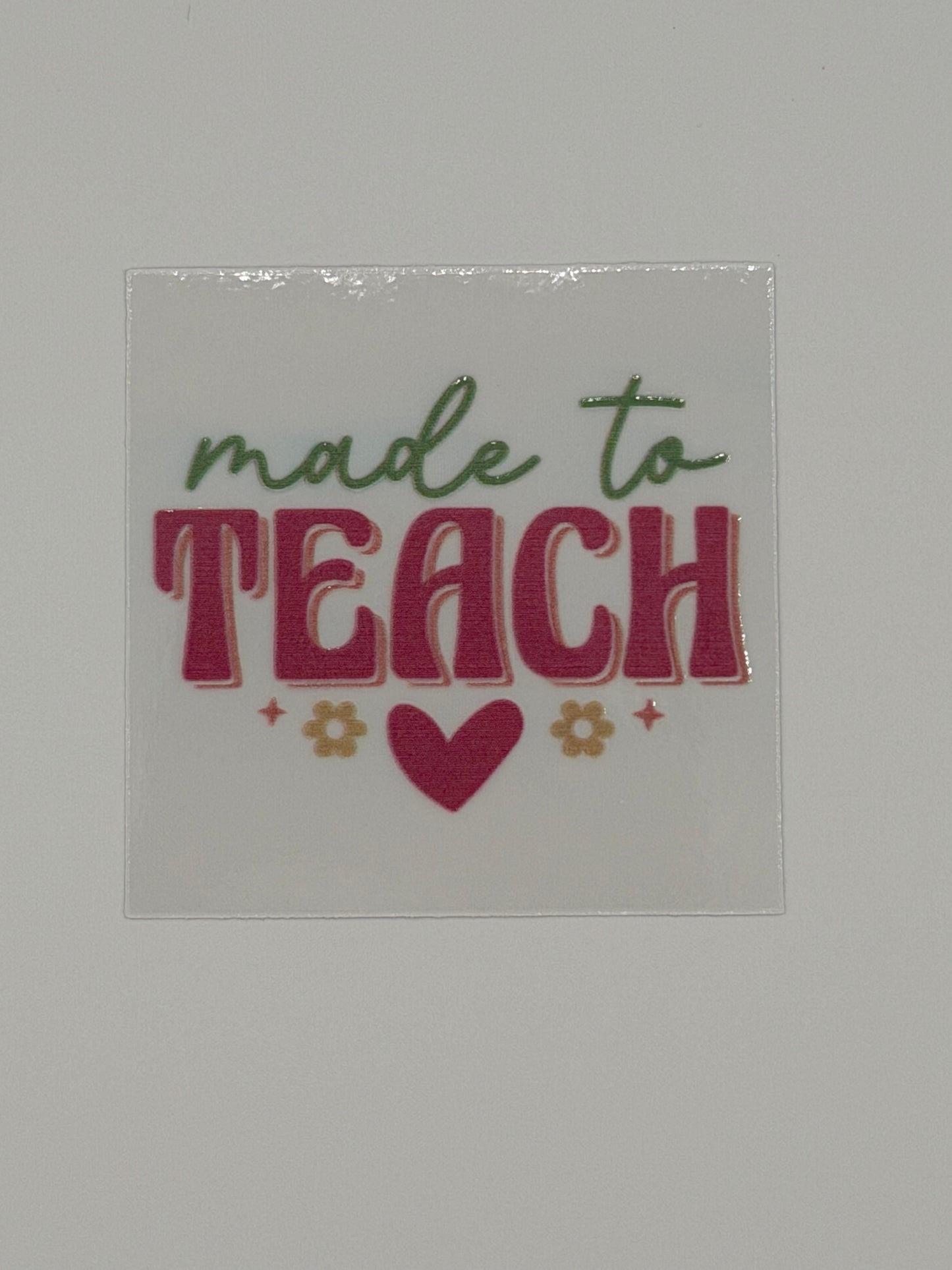Teacher Decals