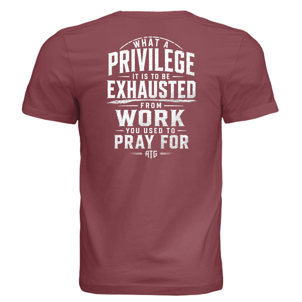 Solid Maroon Triblend - 3413C - BACK