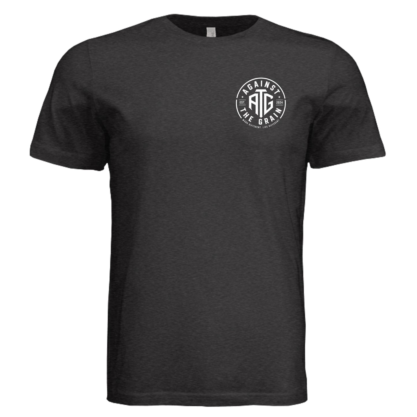 BLK HTHR TRIBLND - 3413C - FRONT