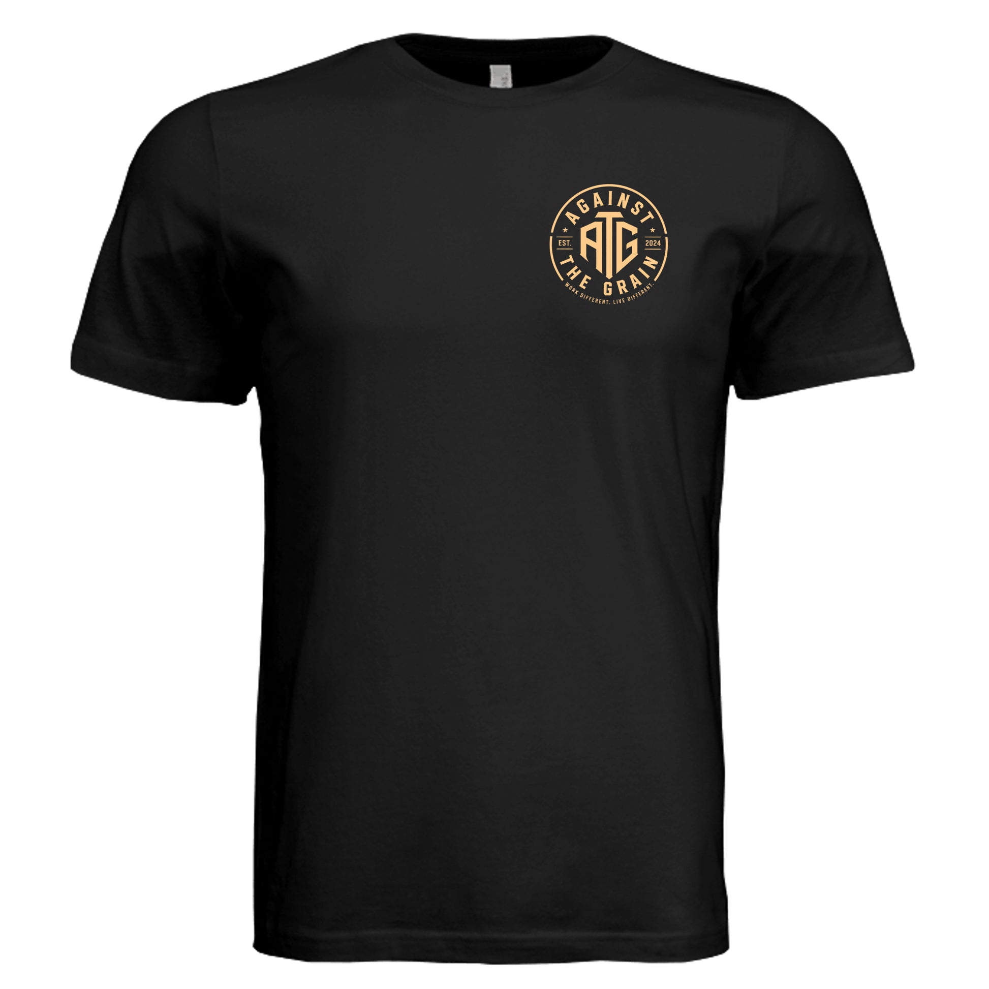 SLD BLK TRIBLEND - 3413C - FRONT