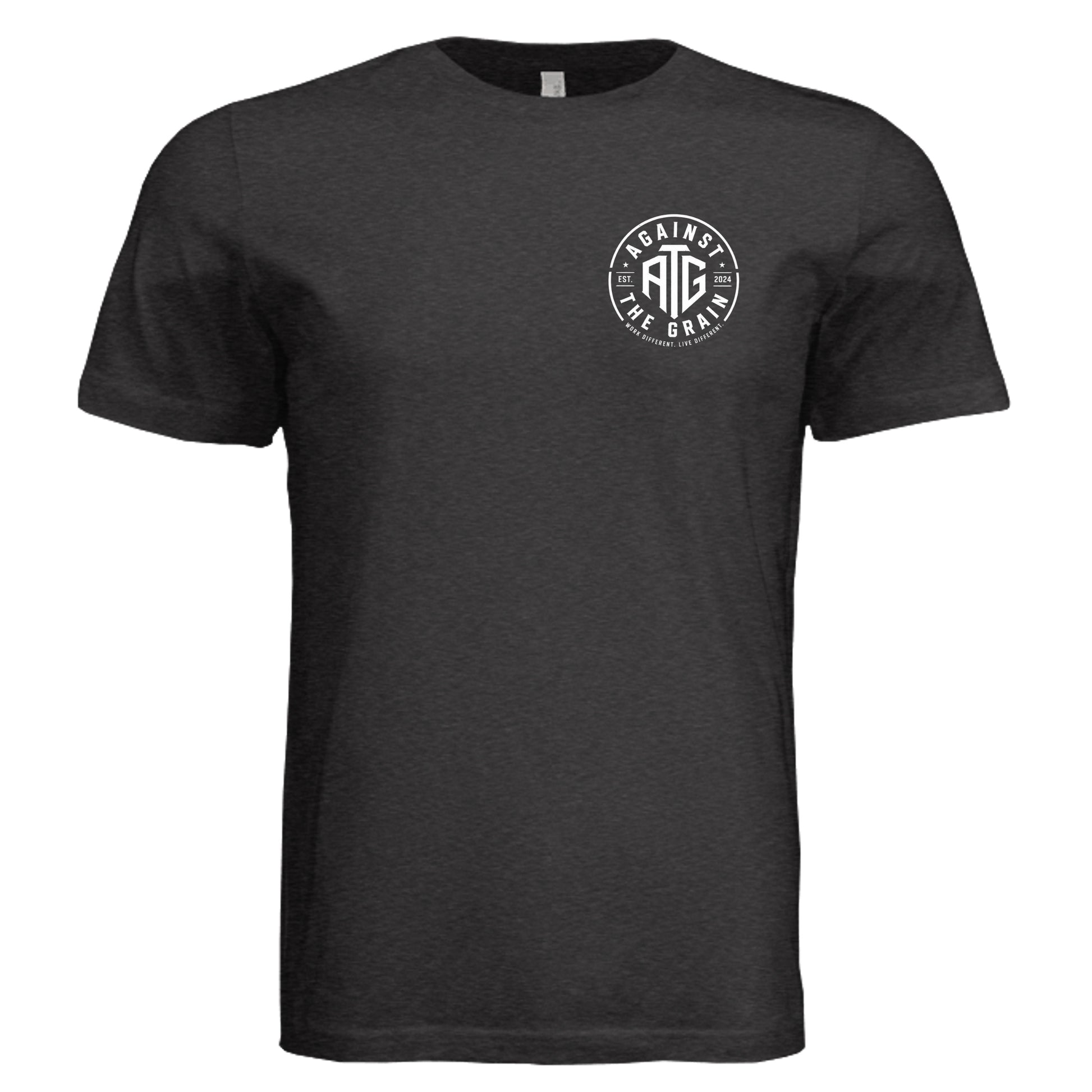 BLK HTHR TRIBLND - 3413C - FRONT